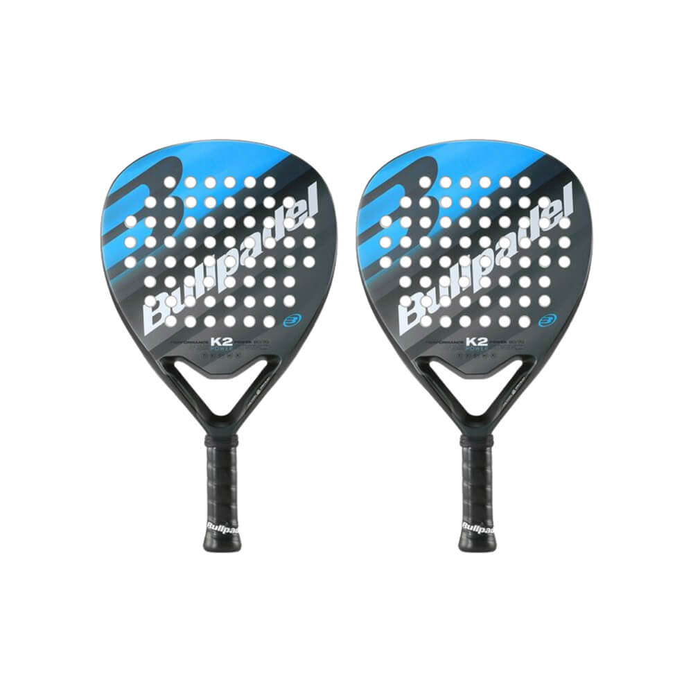 Pack x2 Bullpadel K2 Power 2023 Padel Rackets King Padel