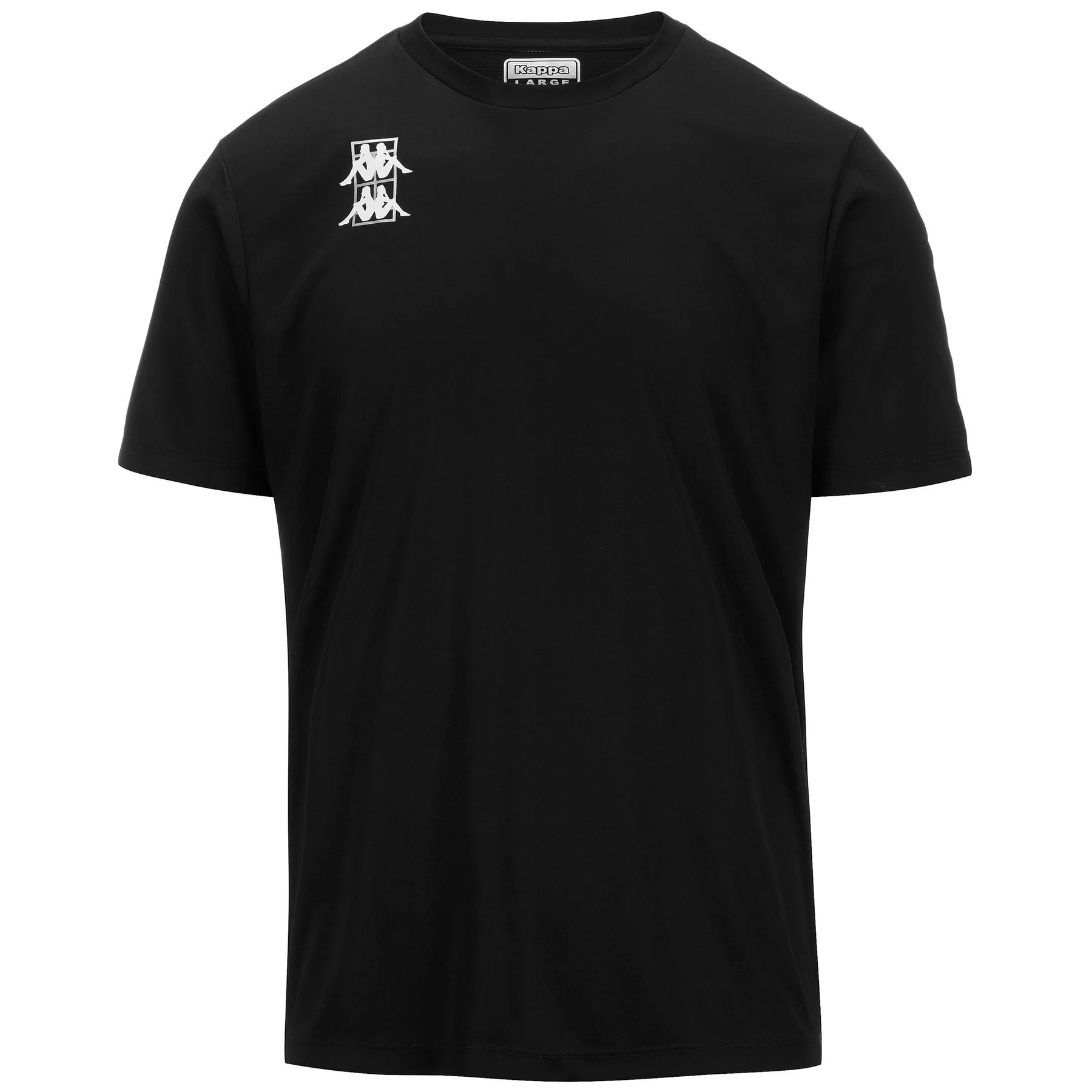 Kappa Kombat Padel FUYO T-shirt Black - Lorenzo Di Giovanni – King Padel