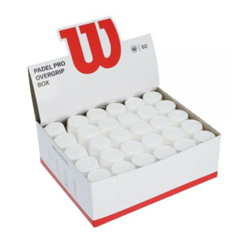 Wilson Pro Overgrip Padel Liscio Padel Box 60 Bianco