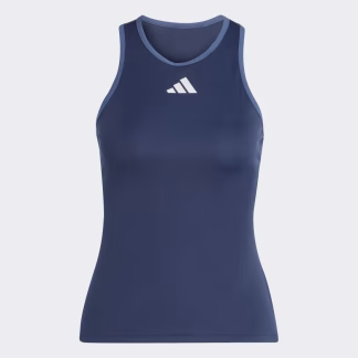 Canotta Padel Adidas Club Tank Donna - Blu