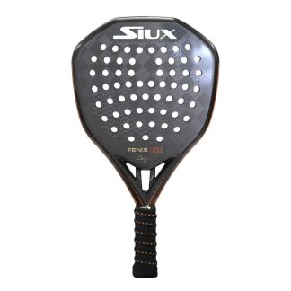 foto frontale della racchetta Siux Fenix Pro 5 Black 2025